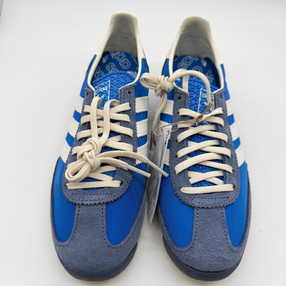 NEW Adidas SL 72 OG W Blue Bird White Suede Womens 7.5 Sneakers